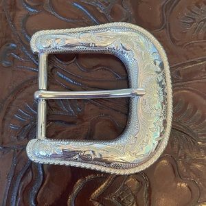 Silver Metal Belt Buckle